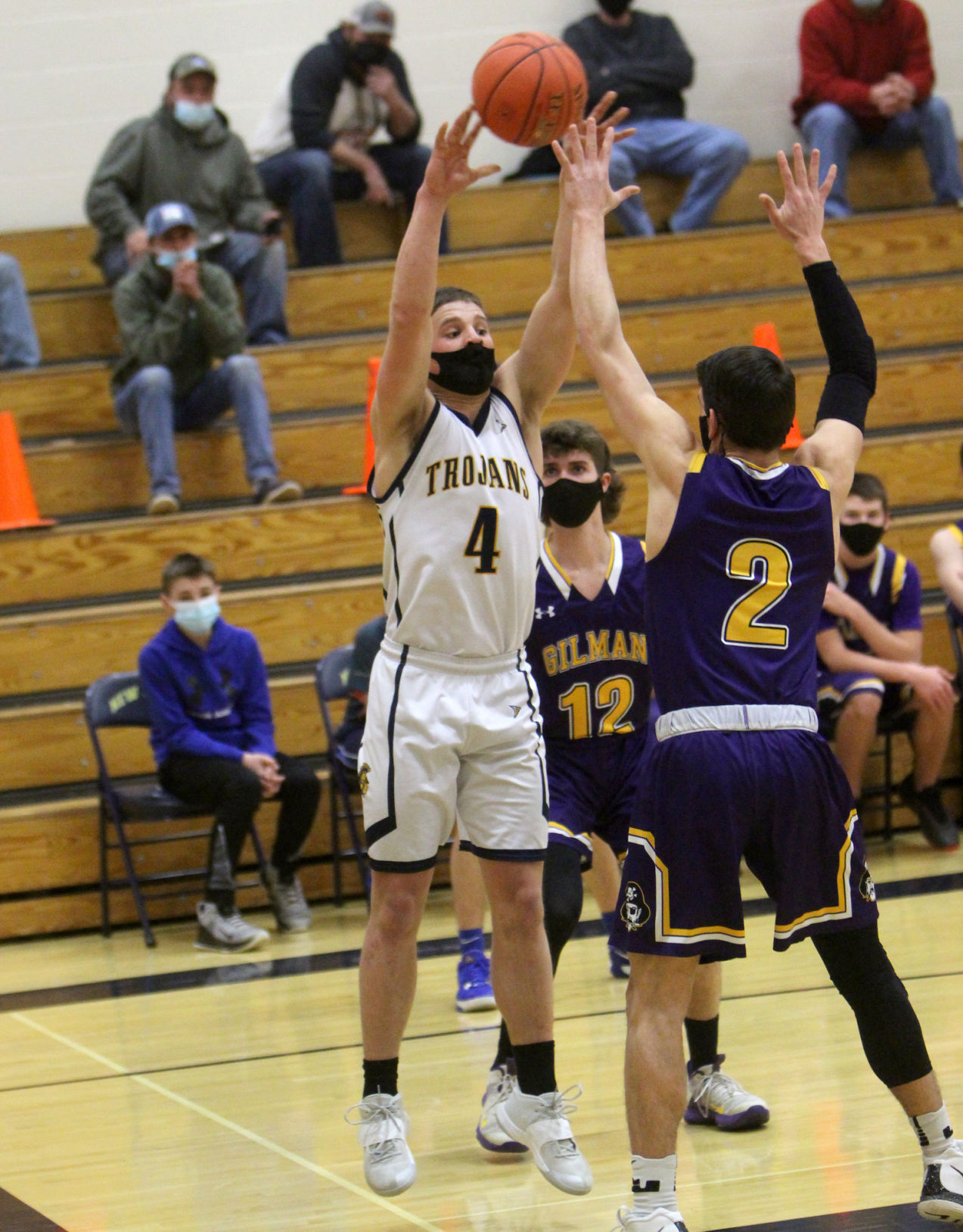 Gilman at New Auburn boys basketball 2-16-21